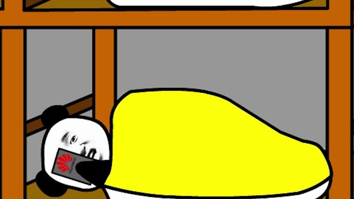 [Silly animation] College students’ male dormitory “bedside chat”.