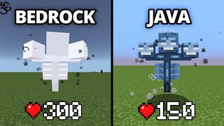 java vs  bedrock