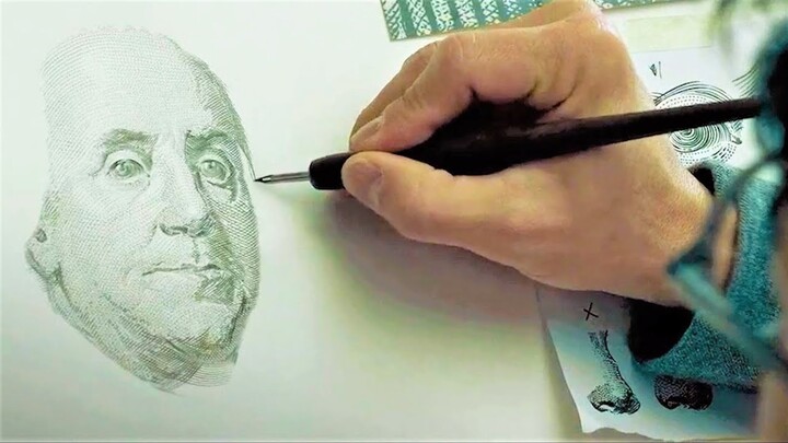 220 IQ Artist Draws Money So Real That He Can Fool Everyone