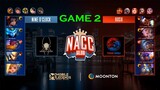 GOSU vs 9 O'CLOCK | G2 | NACC TOURNAMENT
