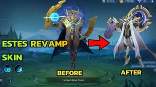 Estes Galaxy Dominator Limited Skin Revamp || Estes Epic Skin Revamp Mobile Legends || MLBB