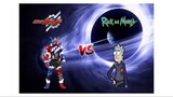 Kamen Rider Build (RabbitTank Sparkling Form) VS Rick Prime (Rick & Morty series)