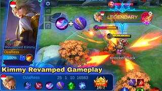 Kimmy Revamped Gameplay - Mobile Legends Bang Bang