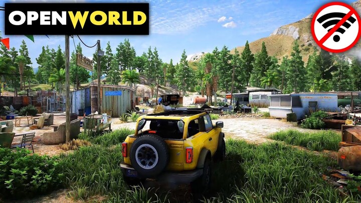 Top 5 BEST OFFLINE Open World Games for Android & iOS 2022