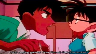 Detective Conan Classic "Hattori Caught Conan as He Uses His Voice Changer" Eng Subs HD