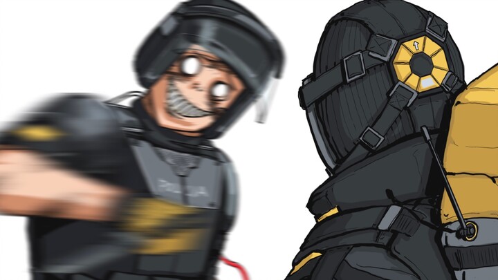 【Animasi Pendek R6S】 Ninja Spanyol