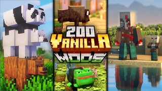 TOP 200 Vanilla+ Minecraft Mods For 1.20 | EP. 2 (2024) [Forge/Fabric]