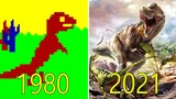 Evolution of Dinosaur Games 1980-2021
