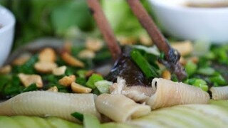 Food Travel | CÁCH LÀM CÁ ĐUỐI HẤP MỠ HÀNH CUỐN BÁNH TRÁNG