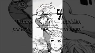 Vinland Saga Mangá Edit "O Homem Teme a Escuridão, Por isso a Preenche com Fogo"  #editanime #edit