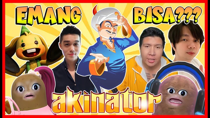 APAKAH DUKUN AKINATOR INI BISA MENEBAK SEMUA PIKIRAN KITA ?? Feat @sapipurba