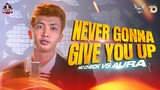 Never Gonna Give you up - Mic Check vs Aura Fire MPL ID S10