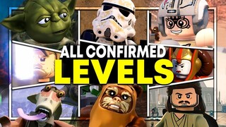 ALL LEVELS Confirmed In LEGO Star Wars: The Skywalker Saga