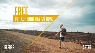 Chỉnh màu khuôn mặt // Free LUT Kop Dinh hay sử dụng