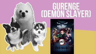 Gurenge (Demon Slayer) but it's Doggos and Gabe