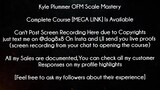 Kyle Plummer OFM Scale Mastery Course download