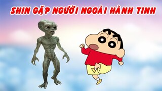 Shin cậu bé bút chì gặp người ngoài hành tinh trong Play Together | GHTG Truyện