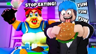 Escape Lunch Lady | ROBLOX | ANG TABA KO DAMI KONG NAKAEN!