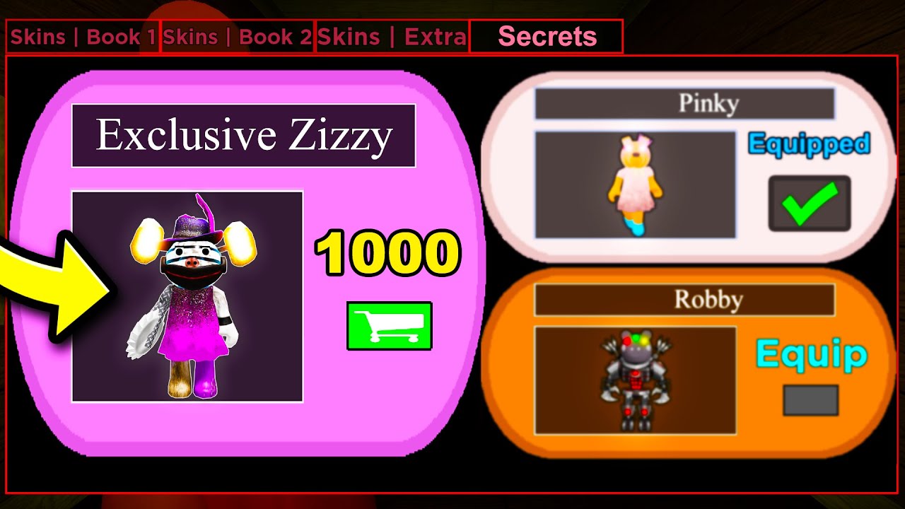 Roblox Piggy Book 2 but i unlocked secret skins.. - BiliBili