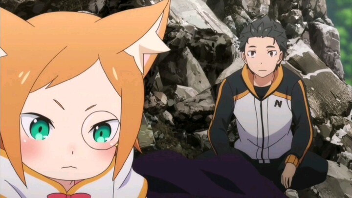 Natsuki Subaru menyingkirkan Injil. Apakah ini sebuah firasat?