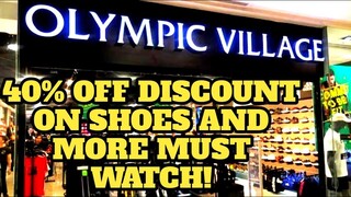 40% OFF OLYMPIC VILLAGE REEBOK,NIKE,ADIDAS,AU,VANS AND PEAK