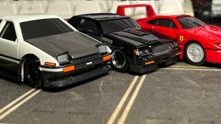 These are all Meichi cars, I can't believe it! I love this AE86!