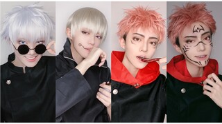 【TKK】一人四役=咒术回战cosplay=