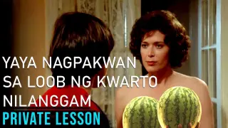 Yaya Nag Pakwan Sa Loob Ng Kwarto, Nilanggam | Pvt Lesson (1981) Movie Recap Explained in Tagalog