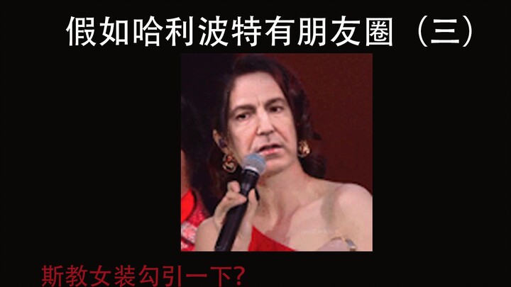 【哈利波特】假如哈利波特有朋友圈（三）