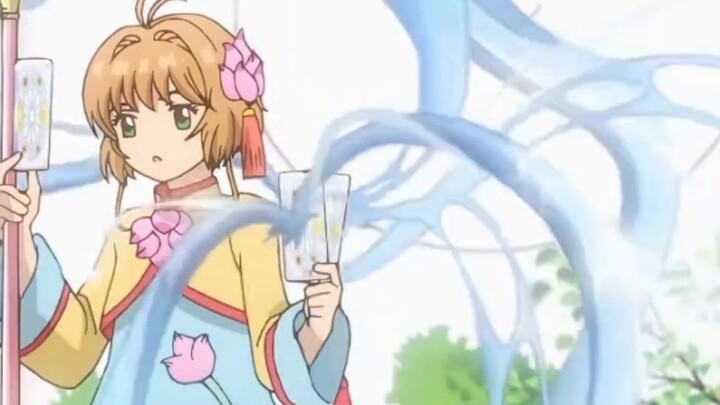 Battle Sakura is also very sassy! I really like this battle scene of Sakura!