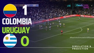 ⚽ Colombia 1-0 Uruguay 🏆 COPA AMERICA 2024 | Highlights | Simulación y recreación de videojuego