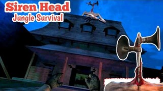 Ding Dong Hantu Kepala Toa - Siren Head The Jungle Survival Full Gameplay