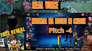 Baguhin ang Pitch | Bobong Gamer Voice Reveal Compare natin kay ChooxTV