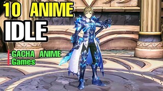 Top 10 IDLE ANIME RPG games on Mobile | Best Anime Graphic for IDLE Games Android & iOS GACHA Games