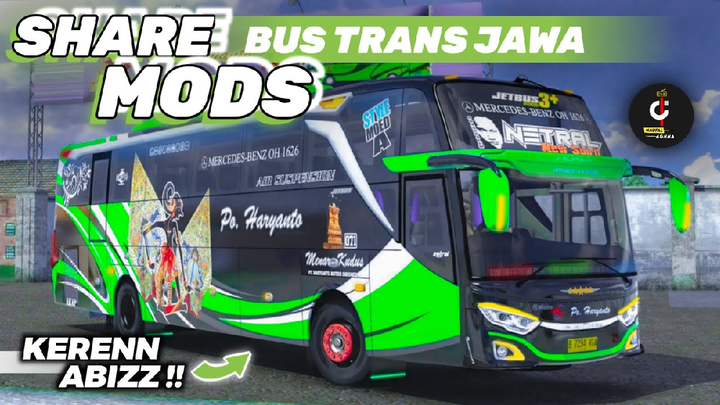 GANTENGNYA GAK ADA OBAT !! - 5 MODS BUSSID TRANS JAWA TERKEREN TAHUN 2022