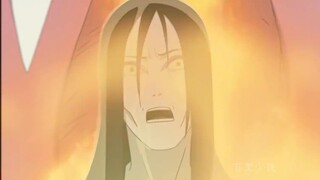 Sasuke mengalahkan Orochimaru dan menaklukkannya