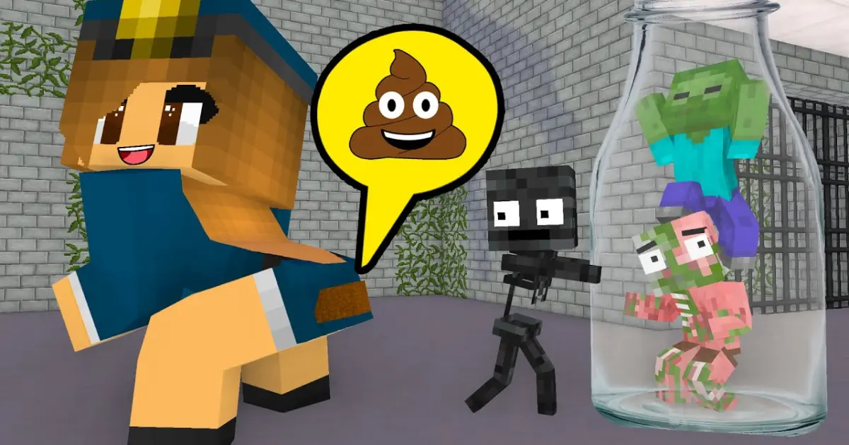 Monster School : Poor Monsters Prison Escape Challenge - Funny Minecraft  Animation - Bilibili