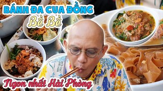 Color Man muốn "chuyển nhà" ra Hải Phòng vì món BÁNH ĐA CUA ĐỒNG BỀ BỀ quá ngon !!! | Color Man Food