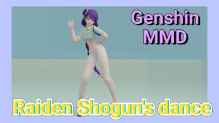 [Genshin MMD] Raiden Shogun dances with You Who Love 105°