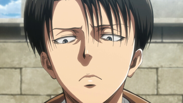 Levi enlists in the army vs. the protagonist group enlists in the army