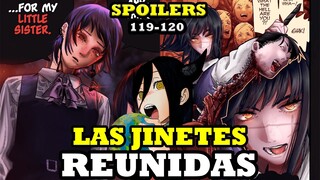 ♦¡Las jinetes del APOCALIPSIS SE REUNEN!/NAYUTA APARECE/Chainsaw Man/Spoilers 119-120