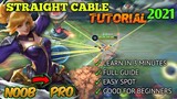 STRAIGHT CABLE TUTORIAL | FULLY EXPLAINED! | Learn in 3minutes | MLBB