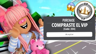 🧐Compro el Nuevo pase VIP en Brookhaven🤩/Roblox