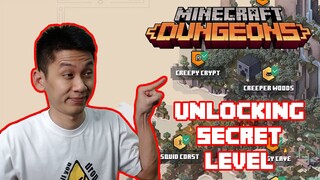 How To Unlock Secret Level In Creeper Woods - Minecraft Dungeons