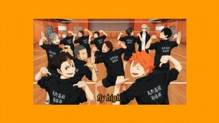 fly high ~ haikyuu OP (but it's a lofi hiphop)