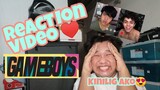 REACTION VIDEO | GAMEBOYS EP. 1 (kinilig ako😍❤️)