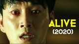 ALIVE (2020) Explained In Hindi | Korean Zombie Thriller/Horror In Hindi