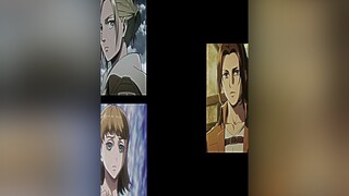 the 3 female titanshingekinokyojin aot AttackOnTitan animeedit anime annie#annieleonhart