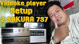 PAANO MAG SETUP NG VIDEOKE PLAYER SA DALAWANG AMPLIFIER / PLATINUM PIANO / SAKURA 737 AMPLIFIER