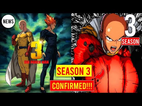 One Punch Man Season 3 Confirmed